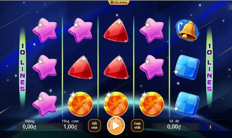 Chinh Phục Ngân Hà Với Trò Chơi Nổ Hũ Vũ Trụ Tại TK88 2 Giao diện chơi Nổ Hũ Vũ Trụ Tại TK88