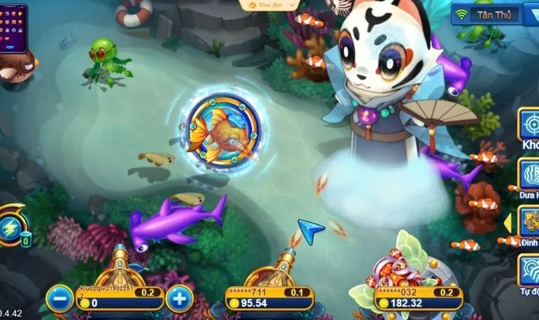 Bí Kíp Chơi Thợ Săn Cá Tại TK88 Từ A Đến Z Cho Tân Thủ 2 Giao diện chơi Thợ Săn Cá Tại TK88