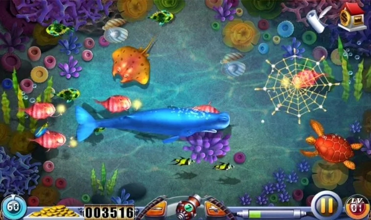 Chinh Phục Vua Bắn Cá Tại TK88 Với Chiến Thuật Bất Bại 2 Các sinh vật trong game Vua Bắn Cá Tại TK88